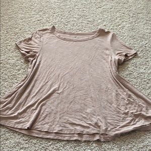 soft and sexy light pink tee!